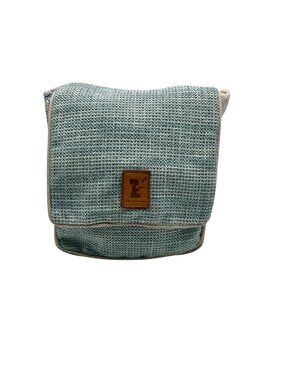 New Hope Girls Blue Woven Fabric Crossbody Bag